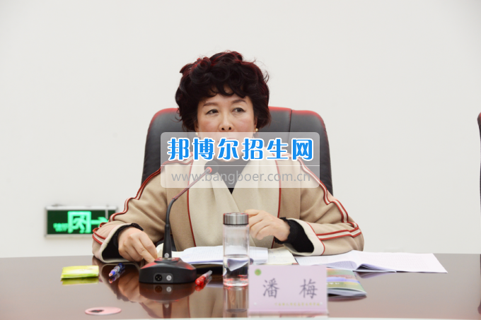 市委常委、宣傳部長潘梅到川南幼兒師范高等?？茖W校調(diào)研思想政治工作