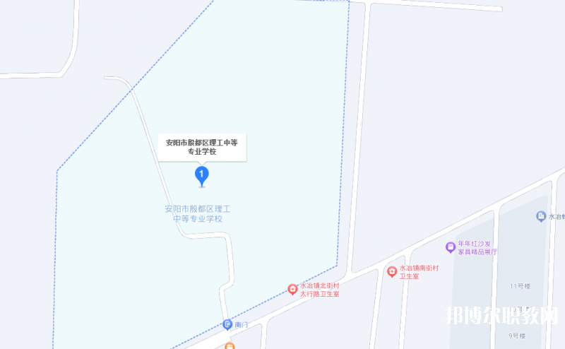 安陽(yáng)市殷都區(qū)理工中等專(zhuān)業(yè)學(xué)校地址，乘車(chē)路線(xiàn)