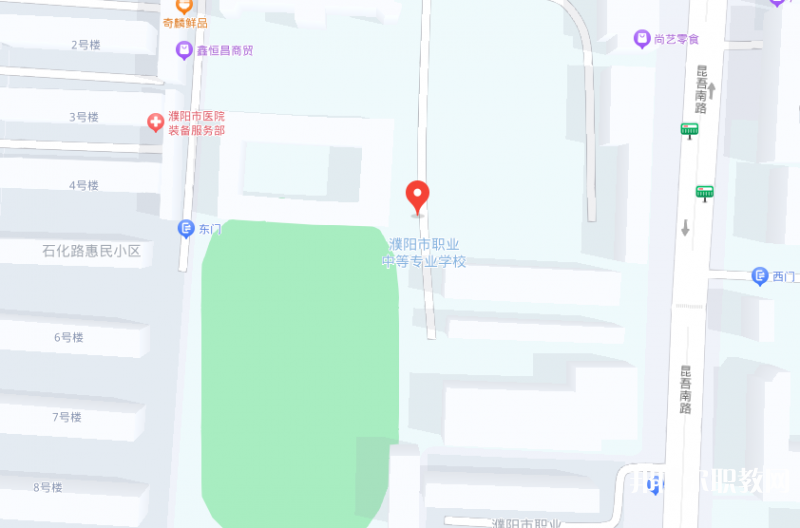 濮陽(yáng)油田職業(yè)中等專業(yè)學(xué)校地址，乘車路線