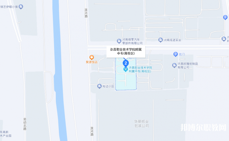 許昌市建安區(qū)職業(yè)中等專(zhuān)業(yè)學(xué)校地址，乘車(chē)路線