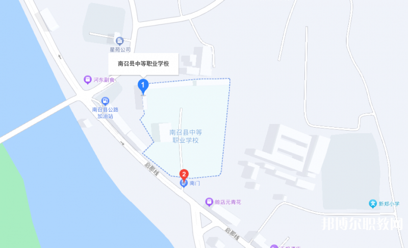南召縣培英中等職業(yè)學(xué)校地址，乘車(chē)路線(xiàn)