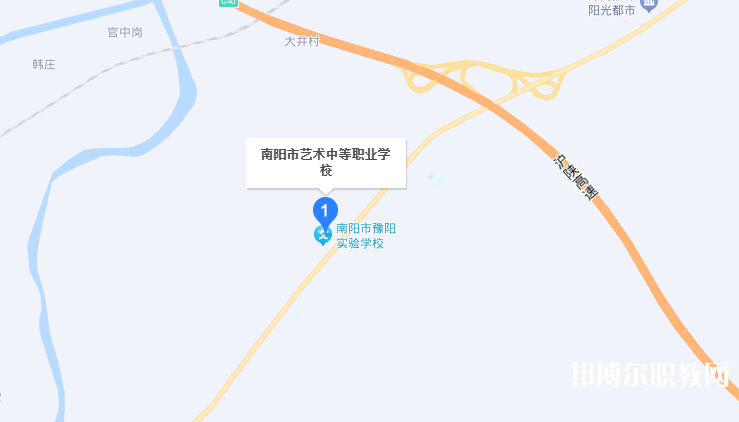 南陽市藝術(shù)中等職業(yè)學(xué)校地址，乘車路線
