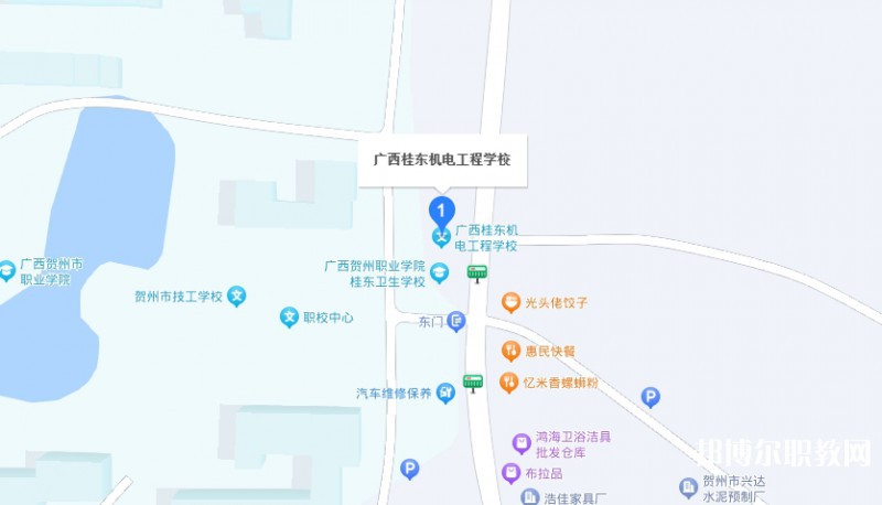 桂東機電工程學(xué)校地址，乘車路線