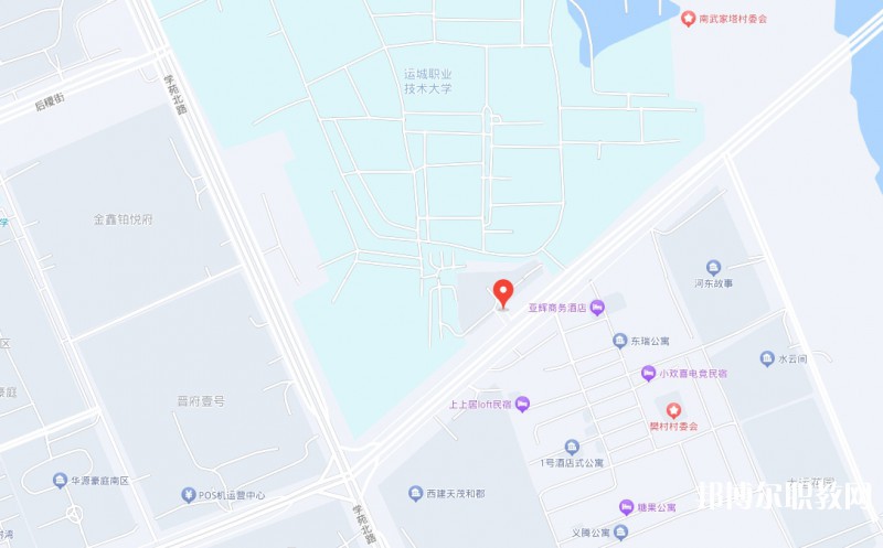 運城宏源工業(yè)技術學校地址，乘車路線