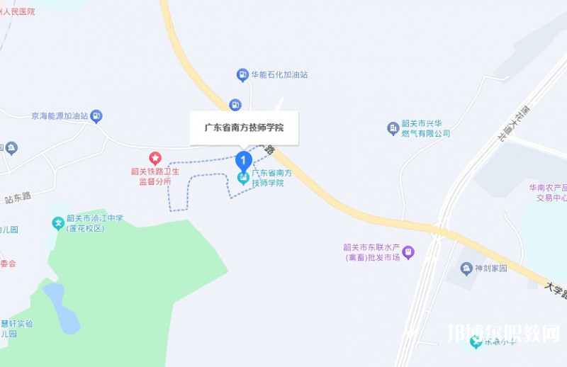 廣東省南方技師學(xué)院地址，乘車路線