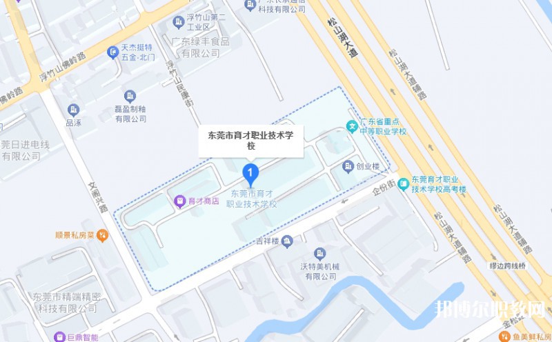 東莞市育才職業(yè)技術(shù)學(xué)校地址，乘車路線