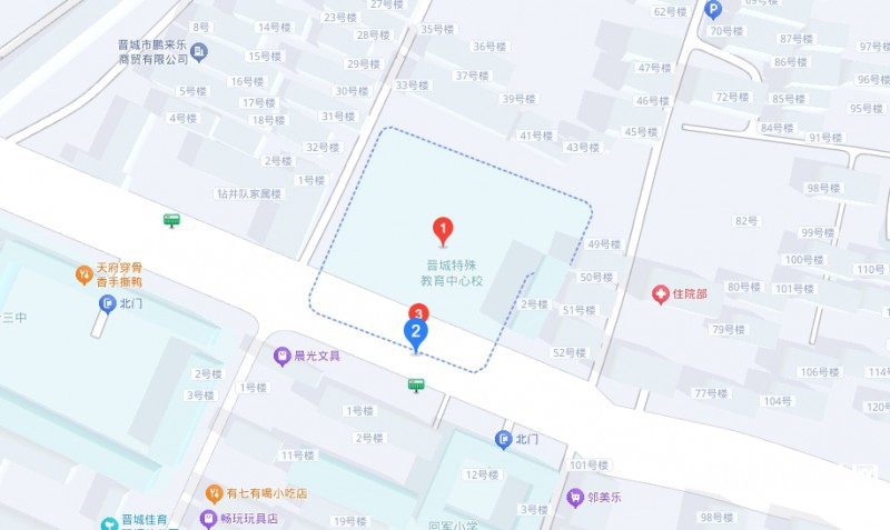 晉城市特殊教育中心學(xué)校地址，乘車(chē)路線
